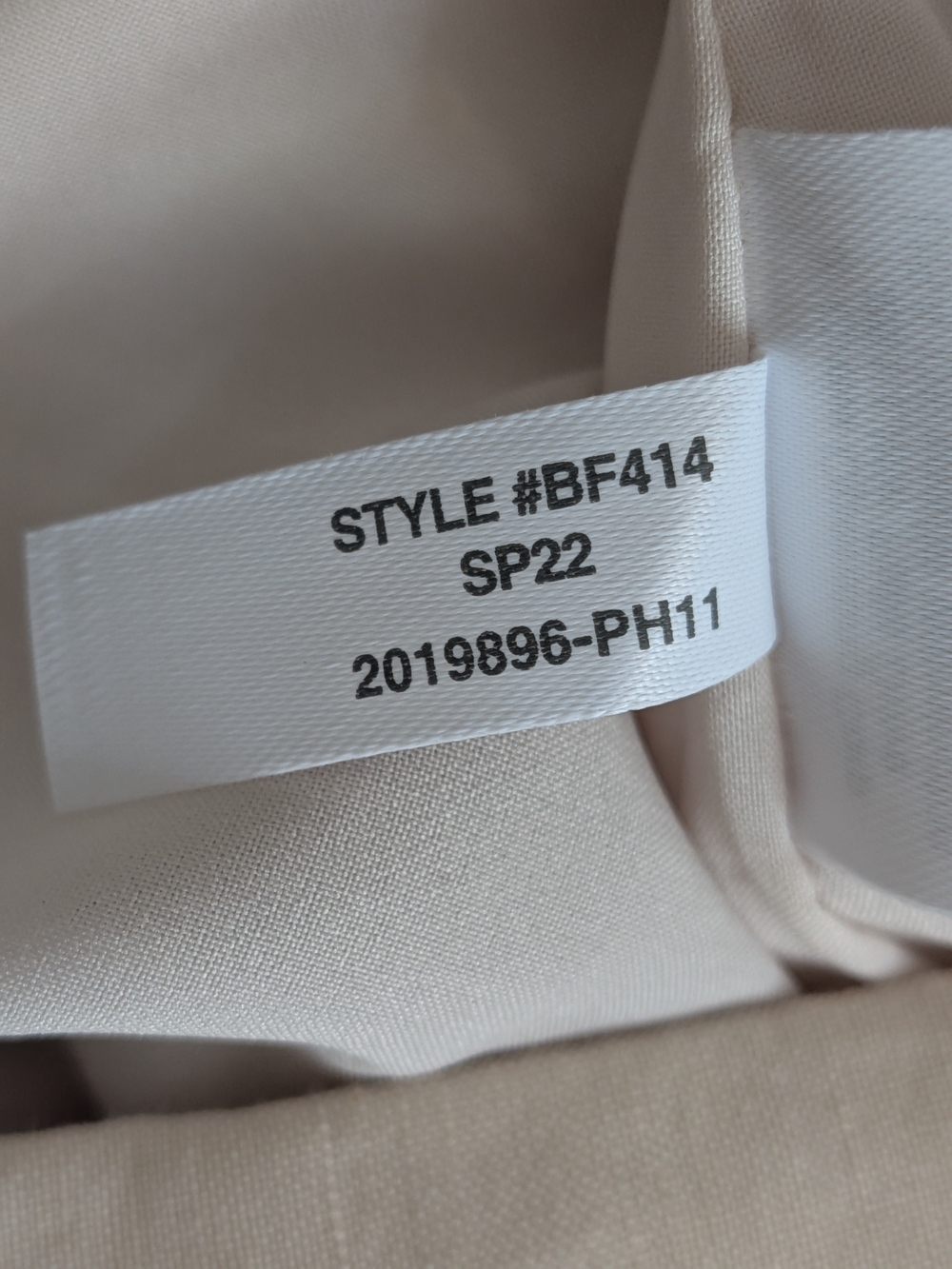 J.Crew Collection Side-Tab Trouser Italian Linen Blend Sz 4P Wide Leg Tailored - Picture 15 of 15